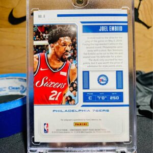 Joel Embiid 2018-19 Panini Contenders Draft auto 1/10