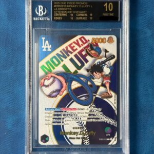 BGS Black Label Dodgers Luffy Promo