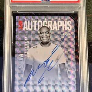NUKE!!! 2025 Topps Chrome UFC Anderson "The Spider" Silva 1/2 AUTO